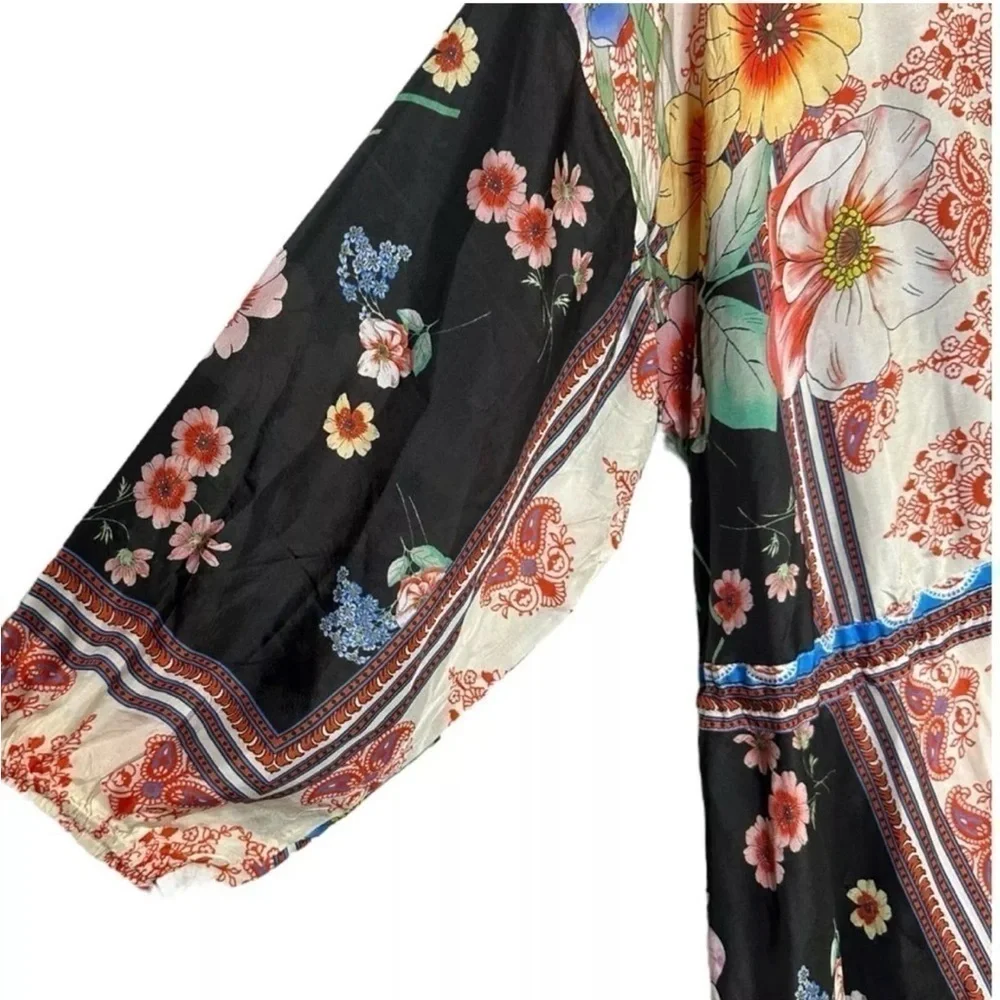 Johnny Was silk Geana Patsy dress NWT - Picture 10 of 14